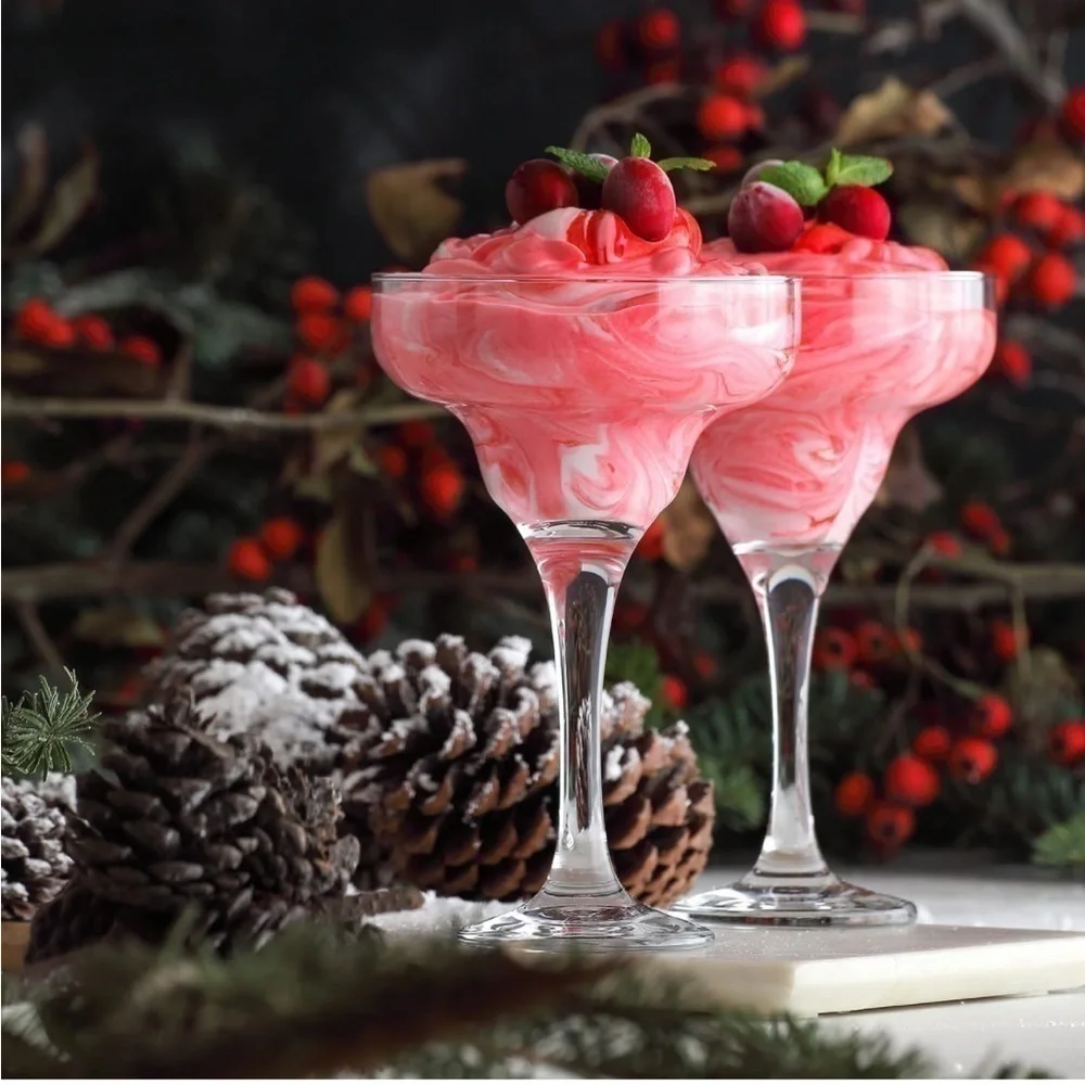 Brand New Margarita Glasses Set of 6 Cocktail Frozen Drink 10.25 oz Clear Glass